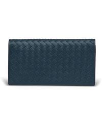 Bottega Veneta - Intrecciato Long Leather Wallet - Lyst