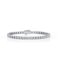 Brilliant Diamond - 3 Cttw Round Lab Grown Diamond Tennis Bracelet - Lyst