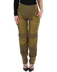Burberry - Dark Seaweed Cargo Pants, Brand Size 2 (Us - Lyst