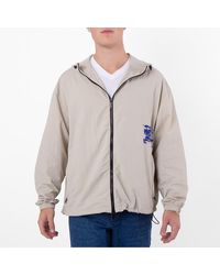 Burberry - Ekd Printed Hooded Jacket - Lyst