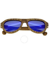 Spectrum - Marzo Wood Sunglasses - Lyst