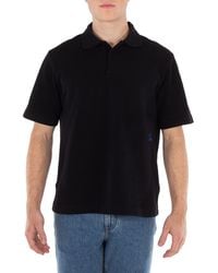 Burberry - Knight Motif Cotton Polo Shirt - Lyst