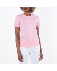 Versace - Logo-Applique Crewneck T-Shirt - Lyst