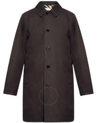 Burberry - Mid-Length Gabardine Car Coat, Brand Size 52 Us - Lyst