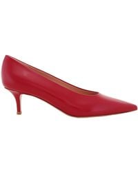 Gianvito Rossi - Robbie 55 Leather Pumps - Lyst