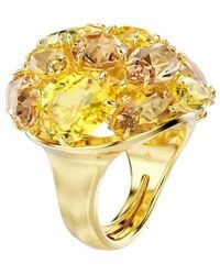 Swarovski - Gema Crystal Cocktail Ring - Lyst