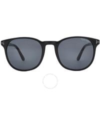 Tom Ford - Ansel Smoke Round Sunglasses Ft0858-n 01a 51 - Lyst