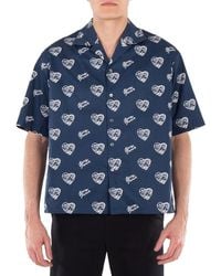 KENZO - Graphic-Print Short Sleeve Shirt - Lyst