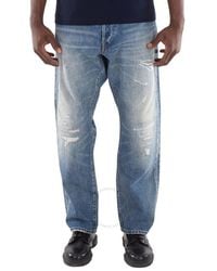 Polo Ralph Lauren - Distressed Vintage Denim Jeans - Lyst