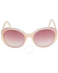 Marc Jacobs - Burgundy Gradient Oval Sunglasses Marc 520/s 0ng3 56 - Lyst