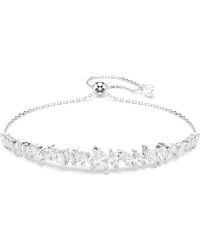 Swarovski - Mesmera Bracelet, Marquise Cut, Rhodium Plated - Lyst