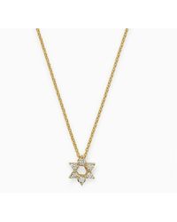 Roberto Coin - Tiny Treasures Diamond Star Of David Necklace - Lyst