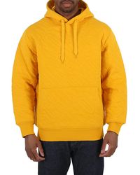 Moschino - All-Over Logo Embroidered Hoodie - Lyst