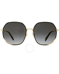 Marc Jacobs - Grey Shaded Round Sunglasses Mj 1049/s 0rhl/9o 58 - Lyst