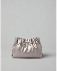 Brunello Cucinelli - Metallic Leather Pouch Bag - Lyst
