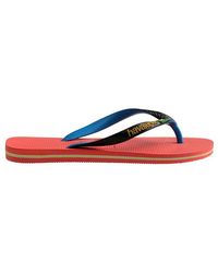 Havaianas - Havianas Brasil Mix Flip Flops, Brand Size 41/42 Us - Lyst