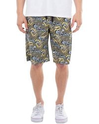 A.P.C. - Graphic-Print Vince Cotton Shorts - Lyst