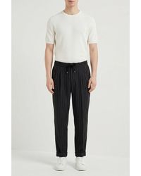 Brunello Cucinelli - Linen Relaxed Trousers, Brand Size 54 (Us - Lyst
