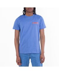 Marni - Logo Label Crewneck Cotton T-Shirt, Brand Size 50 Us - Lyst