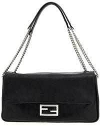 Fendi - Baguette Chain Large Shoulder Bag - Lyst
