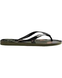 Havaianas - Top Camo Open-Toe Flip Flops, Brand Size 39/40 (M W 9/10) - Lyst