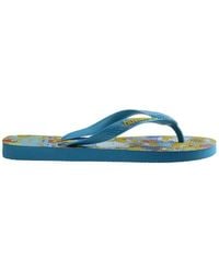 Havaianas - Graphic Simpsons Print Rubber Flip Flop, Brand Size 45/46 Us Size M - Lyst