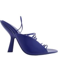 Ferragamo - Altaire Strappy Leather Sandals - Lyst