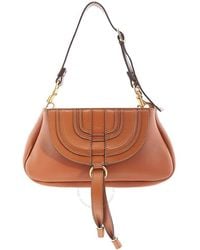 Chloé - Leather Small Marcie Clutch Bag - Lyst