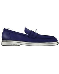 Ferragamo - Gancini Ornament Deconstructed Loafers - Lyst