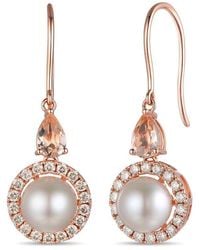Le Vian - Ladies Peach Morganite Earrings Set - Lyst