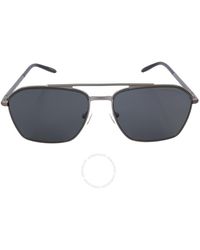 Michael Kors - Matterhorn Dark Grey Navigator Sunglasses Mk1124 100287 56 - Lyst