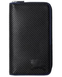 Burberry - Leather Large Heritage Zip Wallet - Lyst