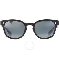 Maui Jim - Cheetah 5 Neutral Grey Oval Sunglasses 842-02k 52 - Lyst