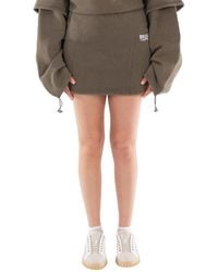ROTATE BIRGER CHRISTENSEN - Ladies Enzyme Sweat Mini Skirt - Lyst
