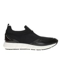 Ferragamo - Swilly Leather-trim Sneaker - Lyst