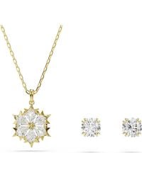 Swarovski - Magic Set, Set (2) Mixed Cuts, Snowflake, 18K Finish - Lyst