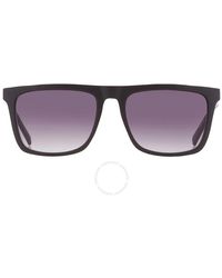 Guess Factory - Smoke Gradient Square Sunglasses Gf0176 02b 55 - Lyst