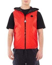 Moncler - Reflective Logo Hooded Jacket, Brand Size 1 (Small) - Lyst