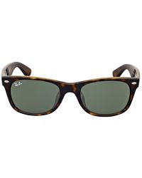 Ray-Ban - New Wayfarer Classic Classic G-15 Square Sunglasses Rb2132f 902 52 - Lyst