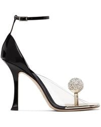 Jimmy Choo - Mugler Edition Plexi Heeled Sandals, Brand Size 35 Us - Lyst
