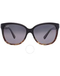 Maui Jim - Starfish Neutral Grey Cat Eye Sunglasses Gs744-02t 56 - Lyst