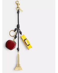 COACH - Small New York Cluster Bag Charm - Lyst