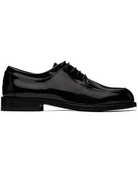 Ferragamo - Leather Dinamic Lace-Up Derby Shoes, Size 6.5 - Lyst