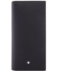 Montblanc - Sartorial 15Cc Leather Long Wallet - Lyst