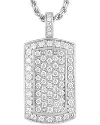 Brilliant Diamond - 10Kt 2.00 Carat Lab Grown Diamond Pendant Necklace For - Lyst