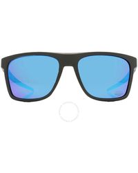 Oakley - Leffingwell Prizm Sapphire Rectangular Sunglasses Oo9100 910016 57 - Lyst