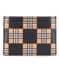 Burberry train ticket card case deals