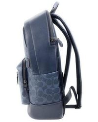 COACH - Backpack Denim- Denim/ Cowhide Bags Backpacks - Lyst