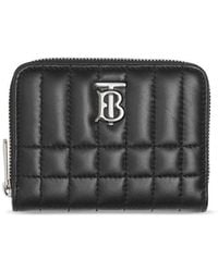 Burberry - Palladio Lola Quilted Leather Wallet - Lyst