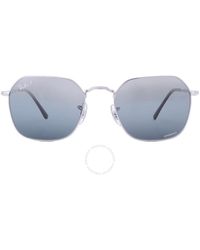 Ray-Ban - Jim Polarized Blue Gradient Irregular Sunglasses Rb3694 9242g6 53 - Lyst